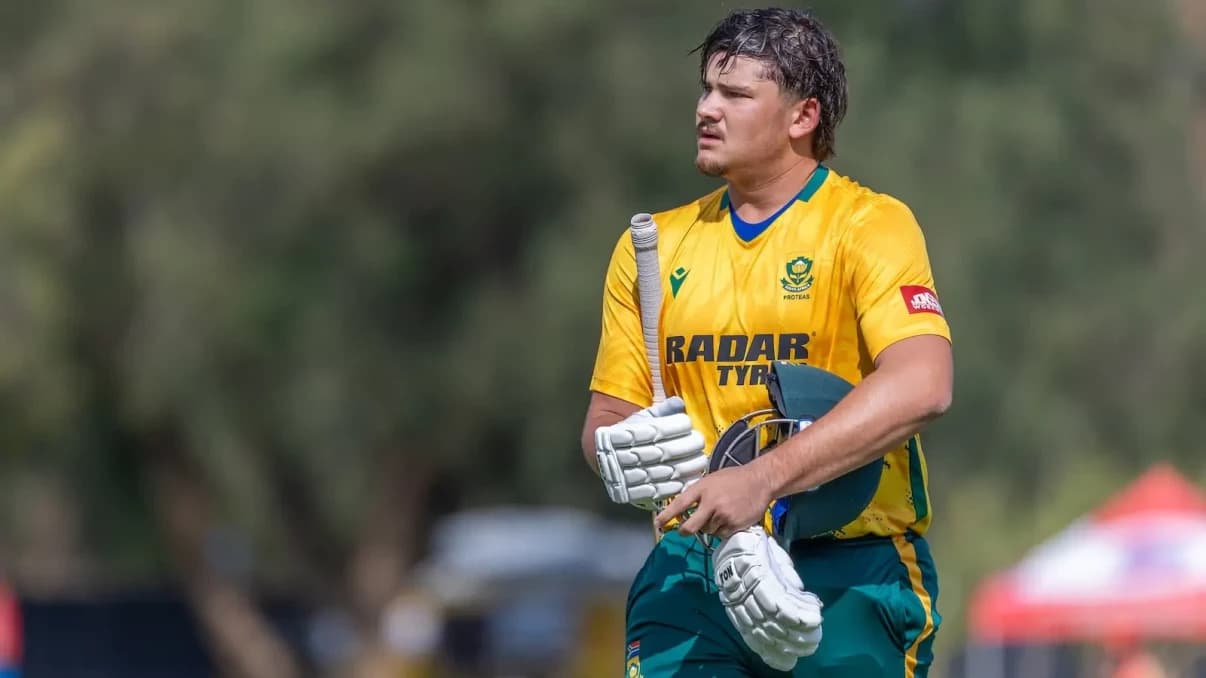 Namibia T20I Tri Series 2026: Lhuan Dre Pretorius' cracking knock helps Proteas set up an impressive win over Zimbabwe