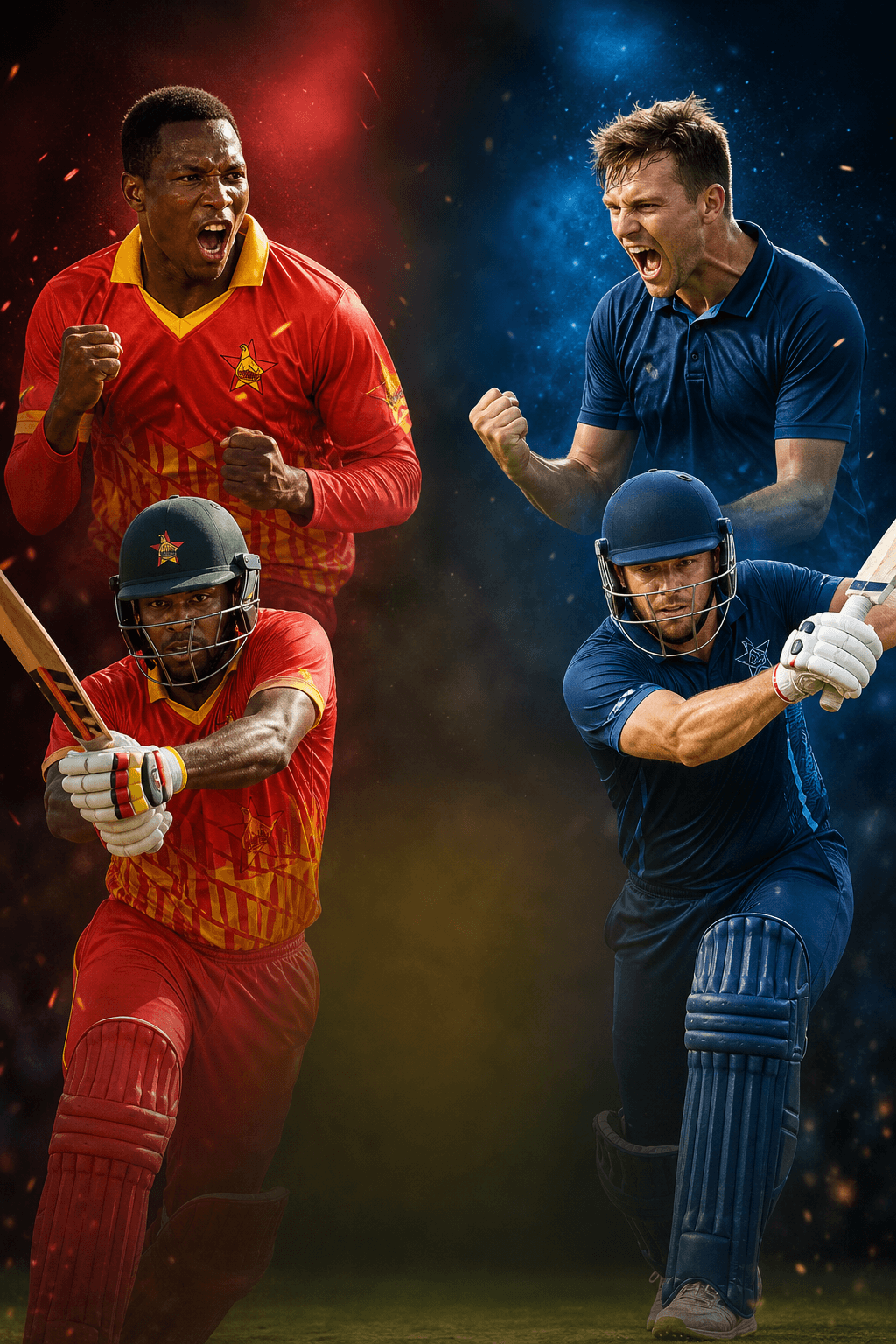 Zimbabwe and Namibia break SAME T20I WORLD RECORD TWICE in one crazy match!