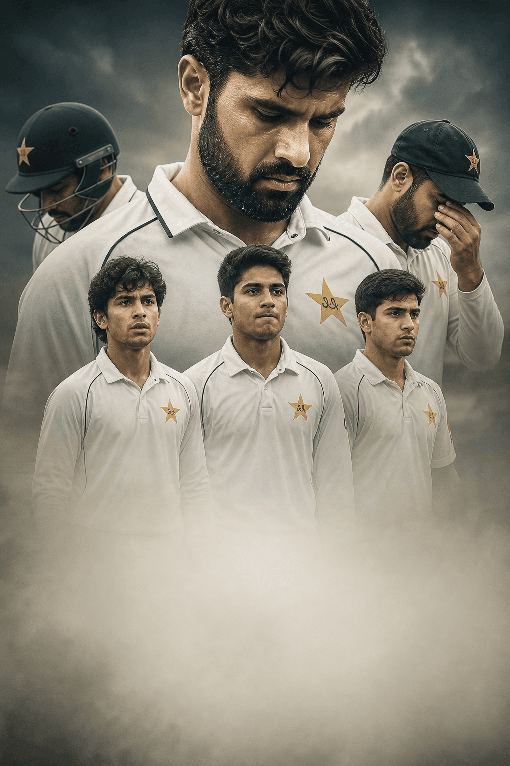 7 PLAYERS OUT… 3 DEBUTANTS IN… STILL 133 ALL OUT! Pakistan's massive overhaul fails immediately against England