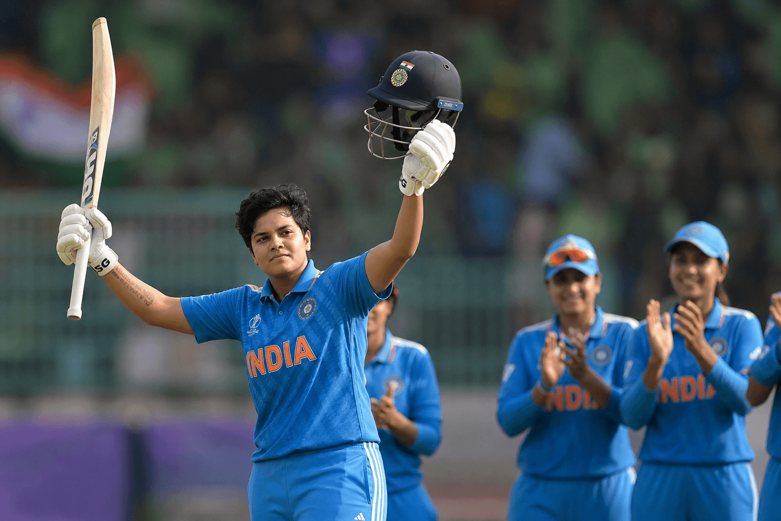 Shafali’s Historic Century Sends India into Gold Medal Match