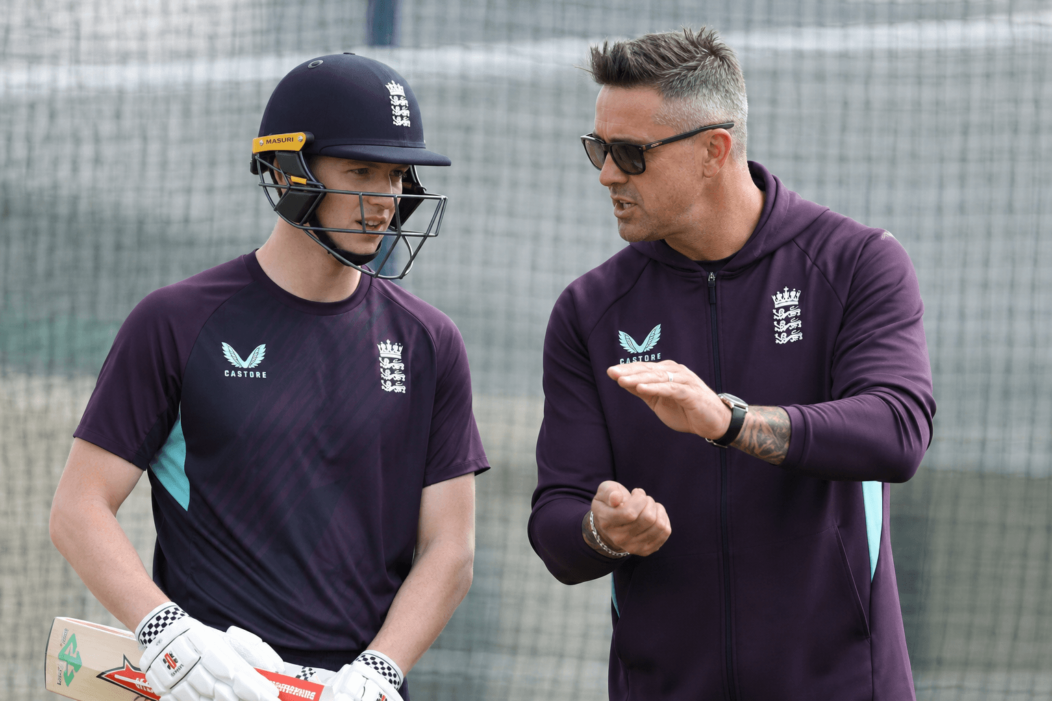 Harry Brook says Kevin Pietersen is helping England against spin