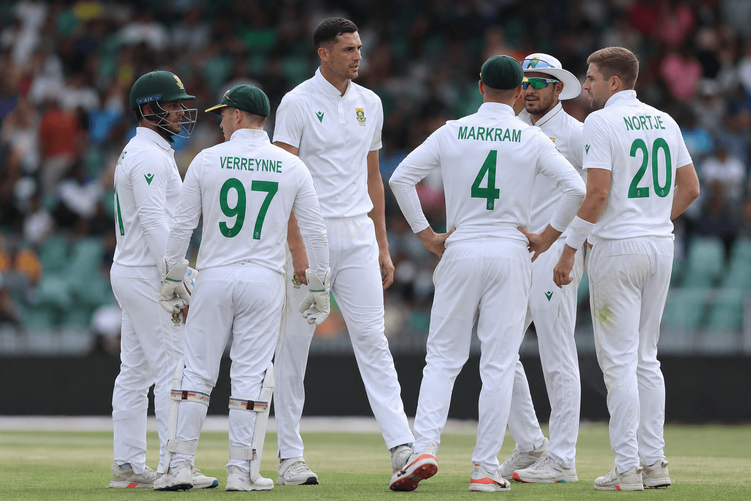 South Africa Fight Back to Keep Durban Test Finely Poised