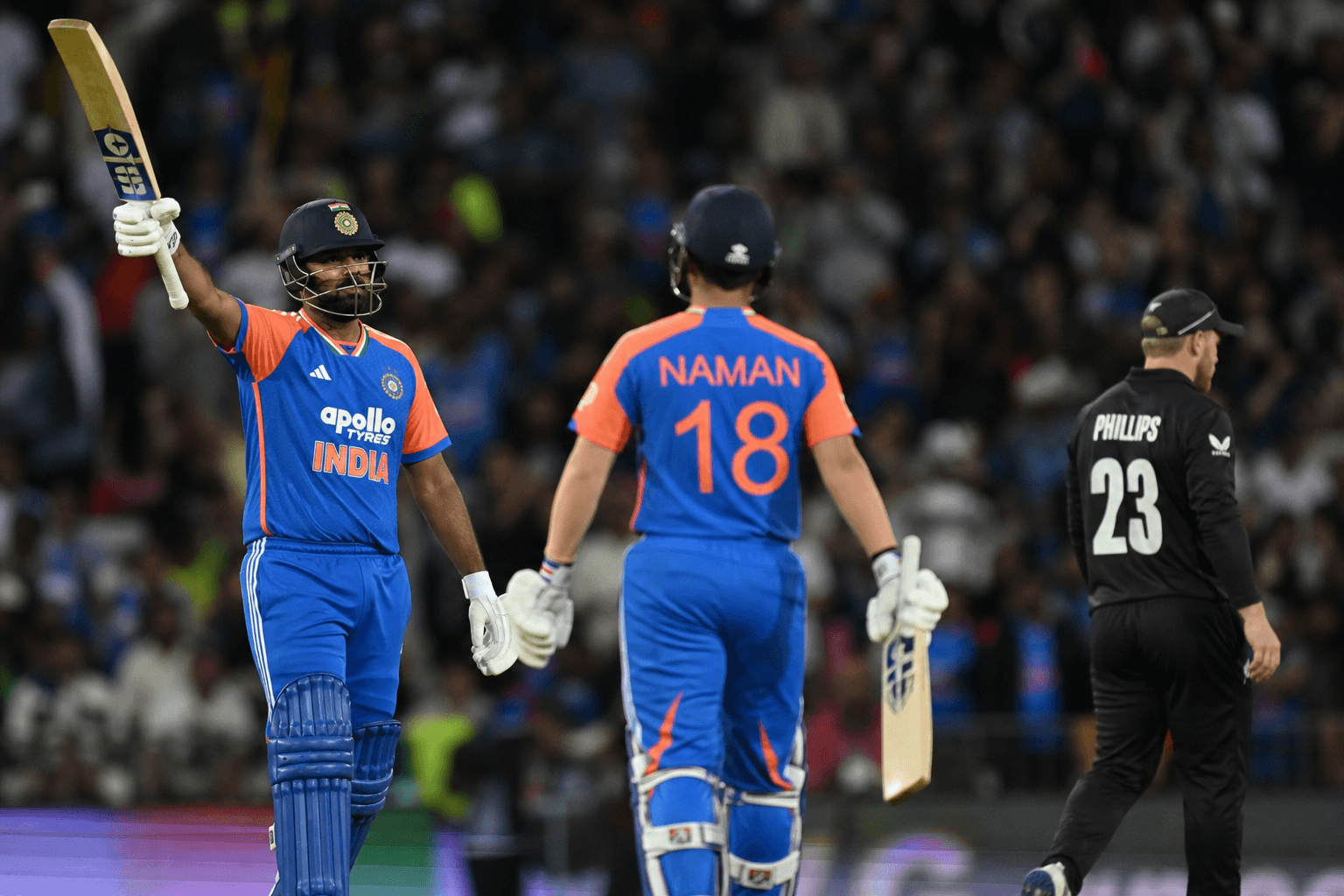 India Complete Record Chase to Beat New Zealand