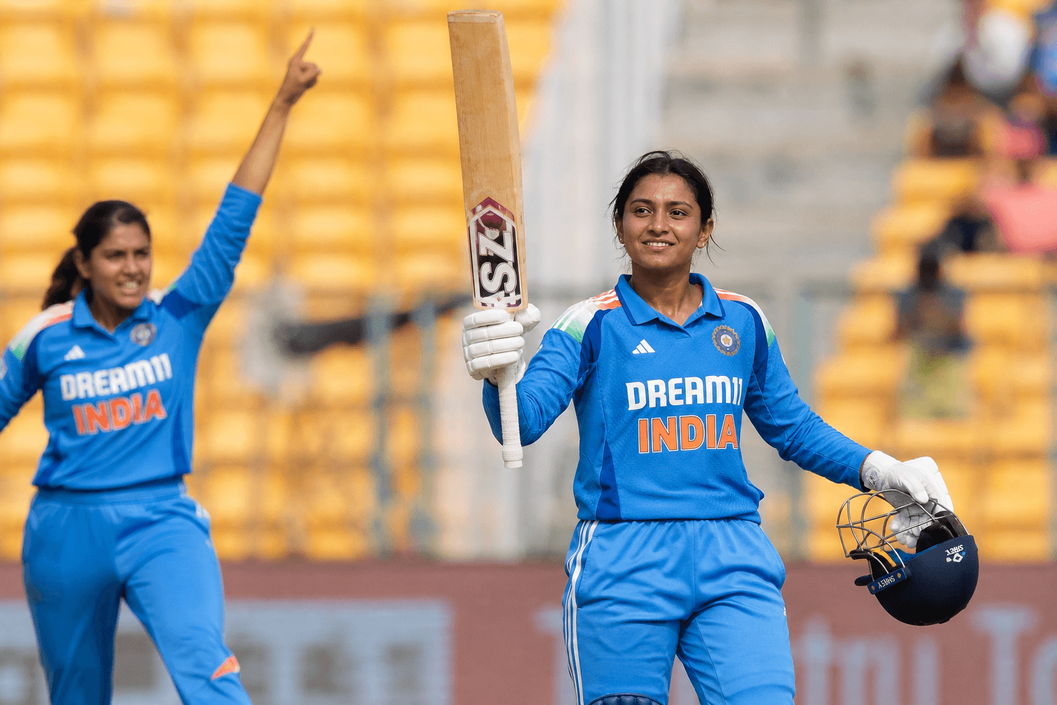 Pratika’s unbeaten century powers India to nine-wicket win over Zimbabwe