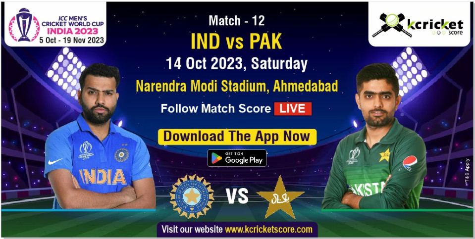ICC Cricket World Cup: India vs Pakistan, Provable Playing XI and othe details.