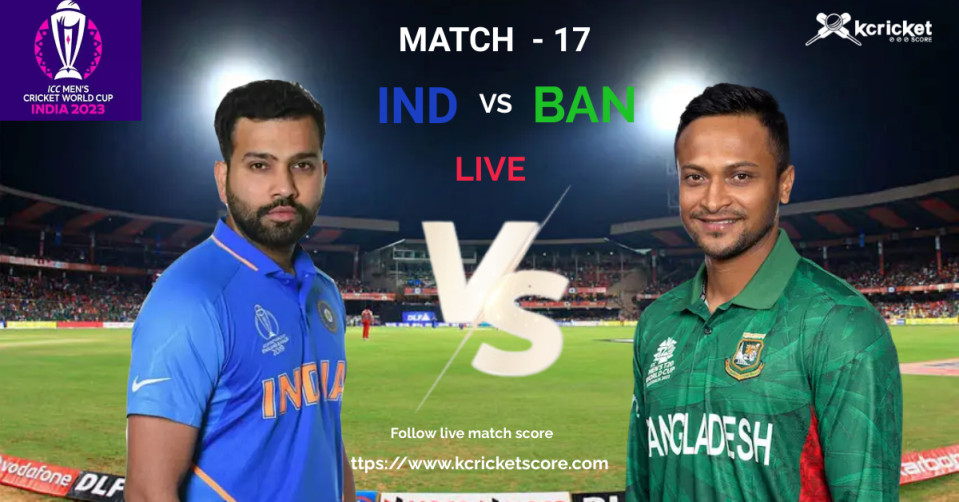 ICC Cricket World Cup: IND vs BAN, Pitch Report, Whether Report and Other Details.