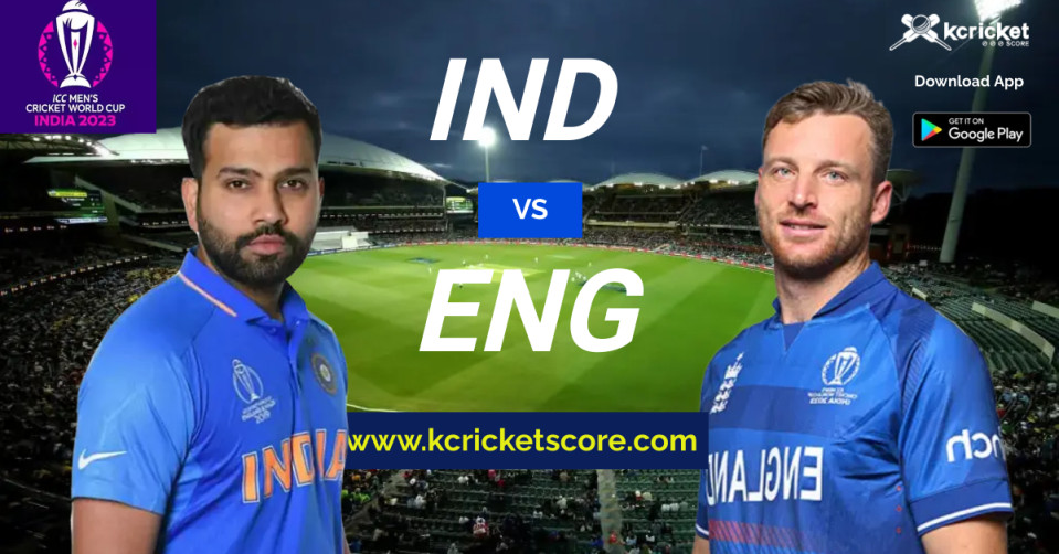 World Cup 2023: IND vs ENG, Whether Report, Pitch Report and Other Details.