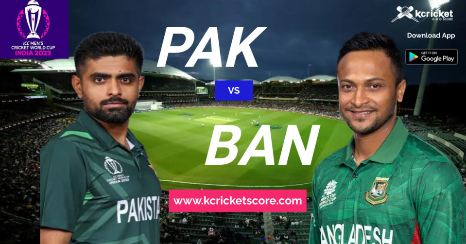 Cricket World Cup: PAK vs BAN, Pitch Report, Whether Updates and Other Details.