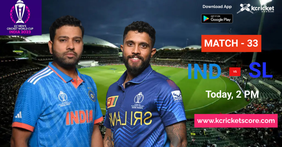Cricket World Cup, IND vs SL: Pitch Report, Whether Update and Other Details.