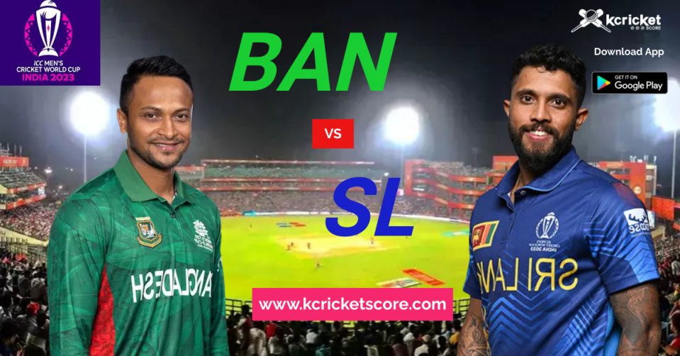 BAN vs SL, Cricket World Cup: Pitch Report, Weather Update and Live Streaming.