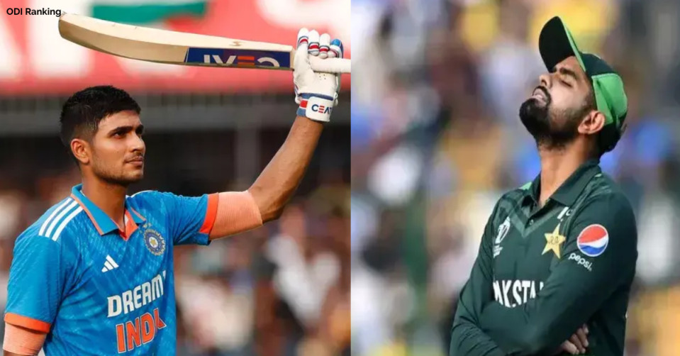 Shubman Gill dethrones Babar Azam unrivaled dominance in the ICC ODI Player Rankings, claiming a career-high rank.