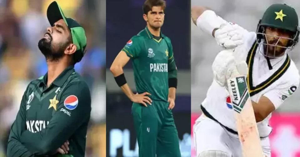 Babar Azam steps down as Pakistan captain, Shaheen Afridi is named T20 captain, and Shah Masood is named Test captain.