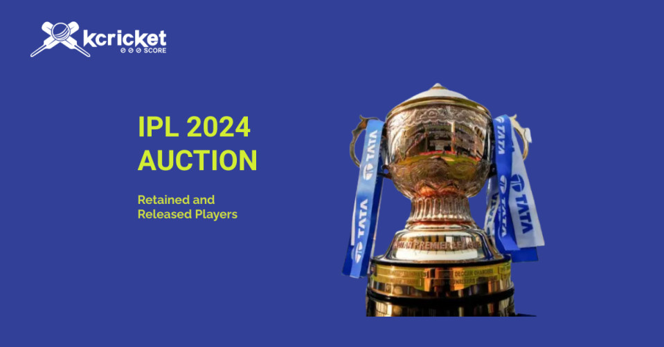 IPL 2024 Auction: List of retained, released and remaining purse