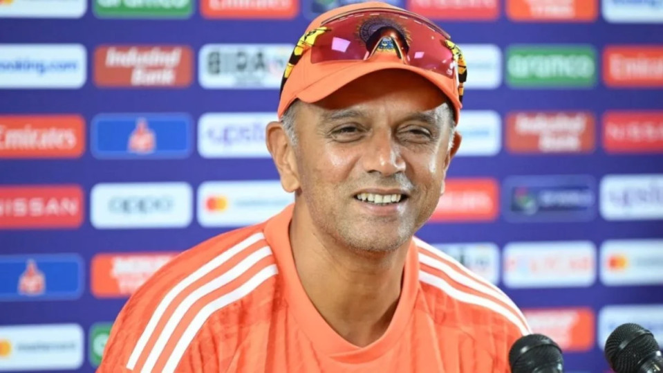 Rahul Dravid will remain India's head coach, and the BCCI has extended the contracts of all support staff.