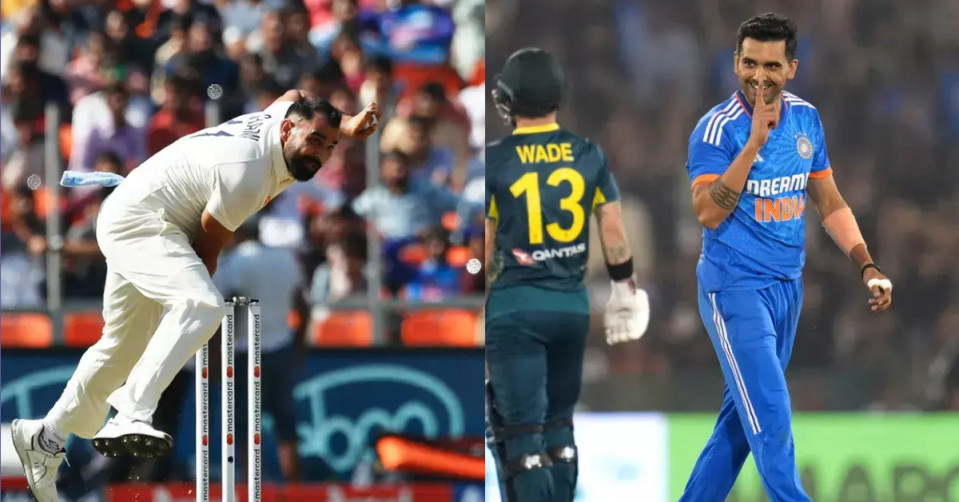 IND vs SA: Mohammed Shami has been ruled out of the Test series, and Deepak Chahar has withdrawn from the ODI series.