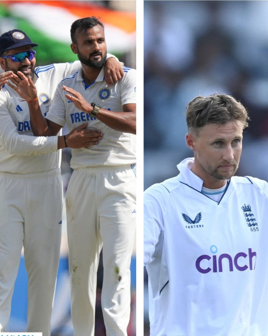 Test match: india vs england 1st day of 4th test match | Dream debut for akash deep | Root's 31st test century.