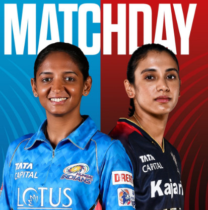 WPL 2024: Royal challengers Bangalore vs Mumbai indian| Streaming details.