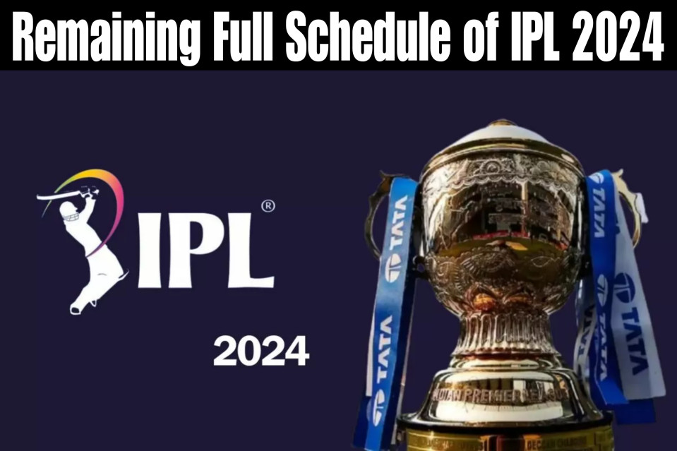 IPL 2024 Remaining Schedule has been Revealed, Let's Know about All Teams 2nd Phase Fixtures