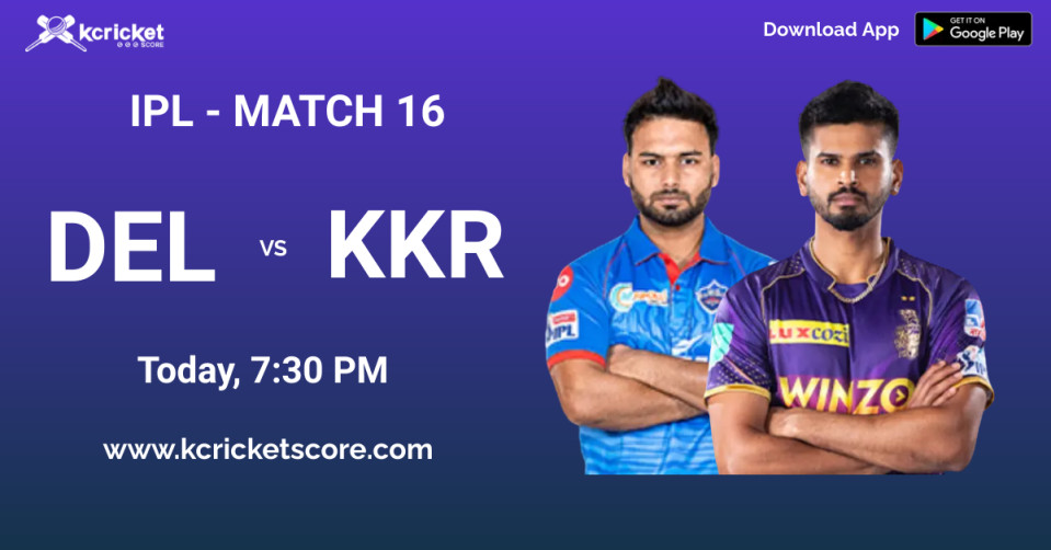 IPL 2024: Delhi capitals Vs Kolkata Knite riders | Streaming details.