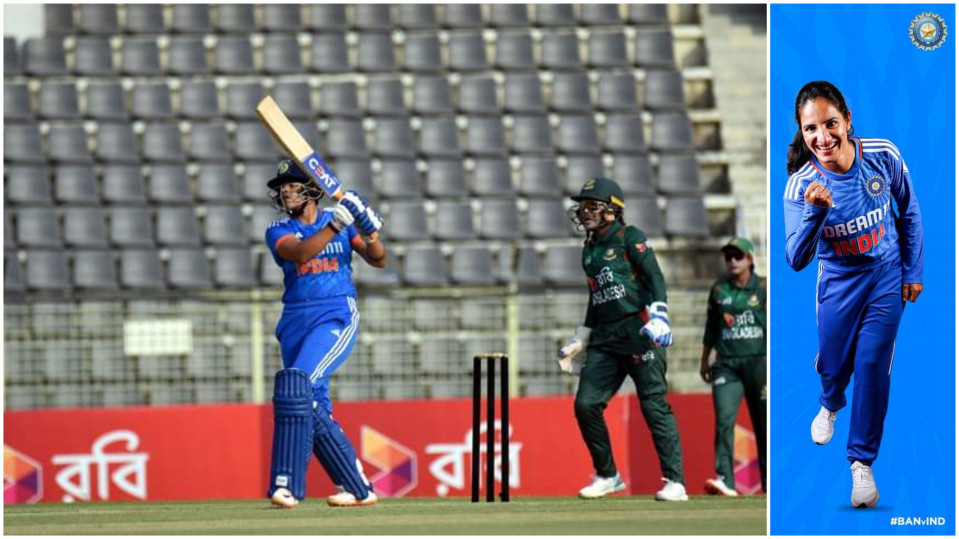 IND-W VS BAN-W T20I Series: India Women beat Bangladesh Women by 44 runs