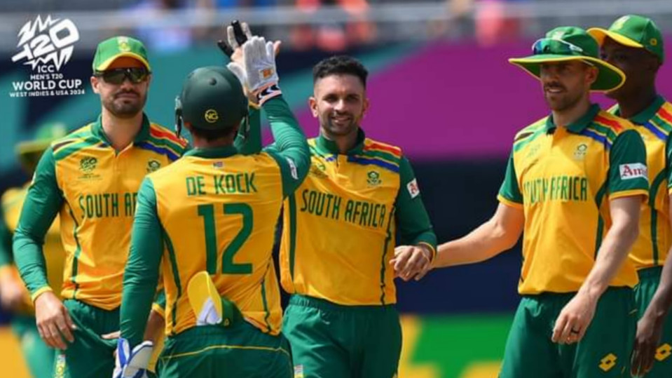 ICC T20 World Cup 2024: South Africa Beat Shri Lanka by 6 Wickets 