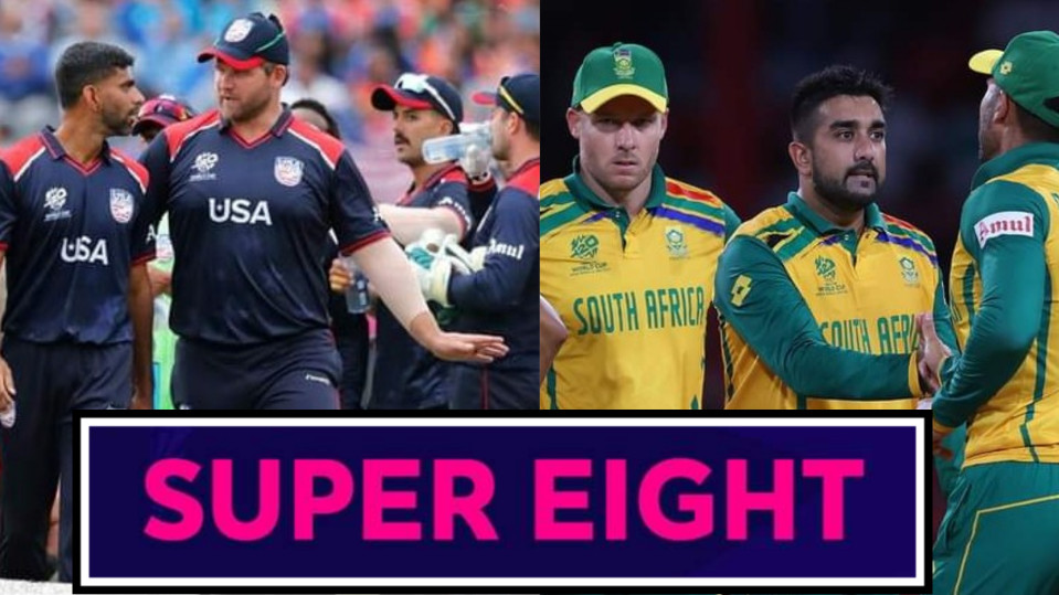 T20 World Cup 2024 Super-8 Will Start Today, USA vs South Africa Match Preview