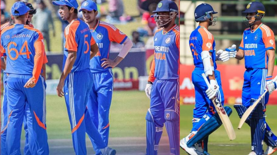 Pure Dominnation by Team India, Defeated Zimbabwe by 10 Wickets