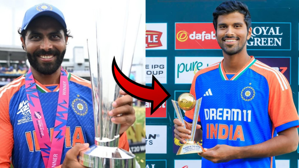 Will Washington Sundar Became a Fine Replacement of All-rounder Ravindra Jadeja for Indian Cricket Team 