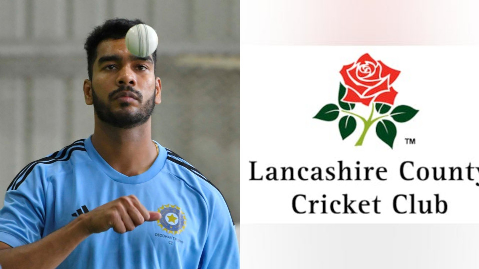 Out of the Team for Long, Joining County Cricket -
Goal is to Return to the Indian Team