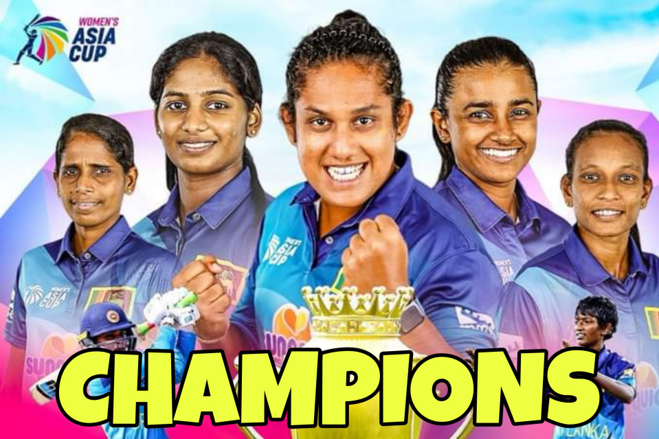 Sri Lanka Won the Women&#39;s Asia Cup 2024 Title, Defeating India in the Final by 8 Wickets 