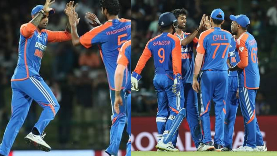 India Won the 3rd T20I in Super-Over against Sri Lanka and Steal the Series by 3-0