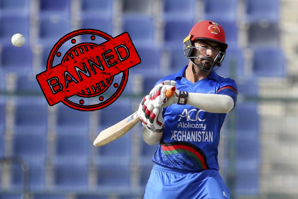 Afghanistan Cricketer Ihsanullah Jannat Banned for 5 years for Match-fixing
