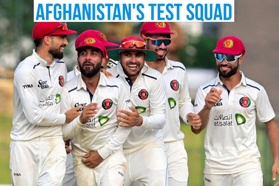 Afghanistan Name Preliminary Squad for One-Off Test Against New Zealand