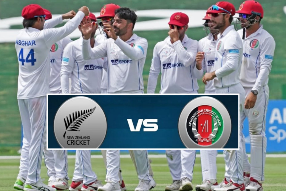 Afghanistan Team has been Announced for Test Against New Zealand Will be played at Noida Sports Complex
