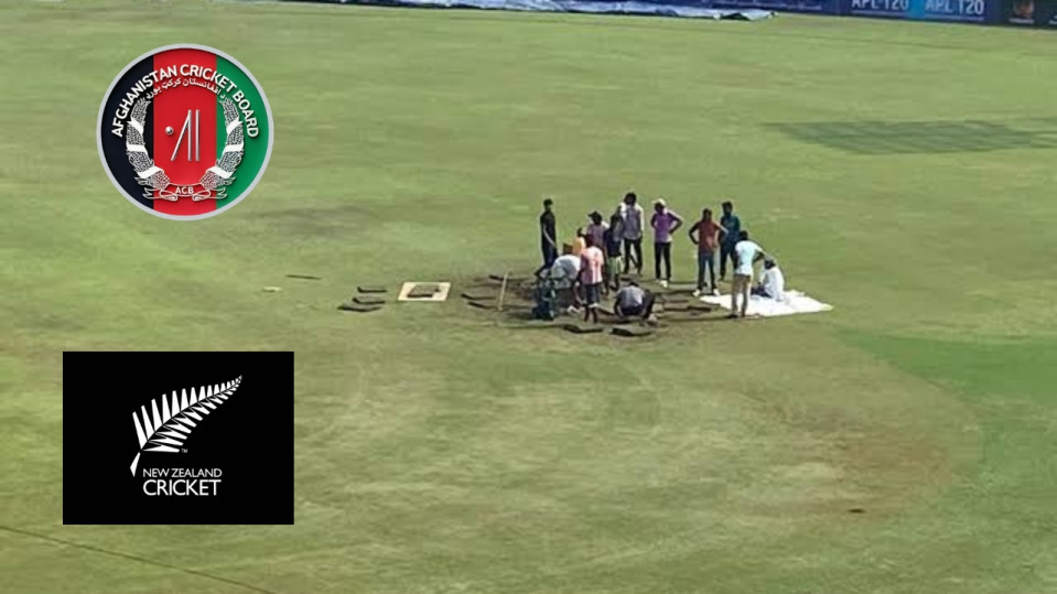 Afghanistan Cricket Team is Upset about Playing in India, Toss Delayed Due to Wet Outfield on Day 2