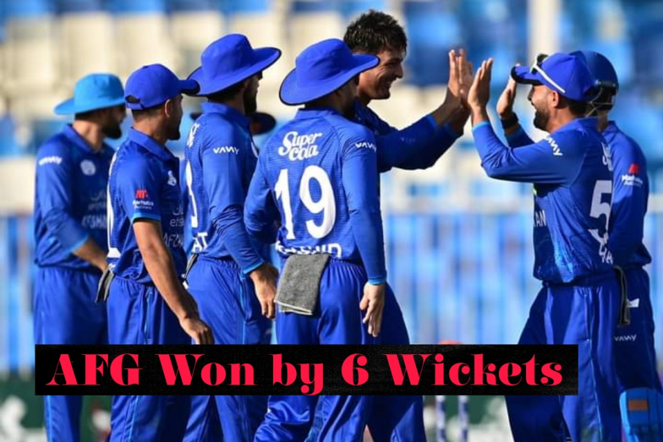 Historic Win for Afghanistan, Beat South Africa by 6 Wickets in 1st ODI Match