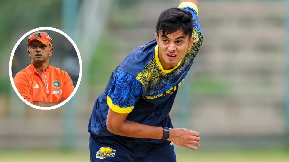 Rahul Dravid’s Son Samit Dravid isn’t Part of India’s U19 Squad Anymore