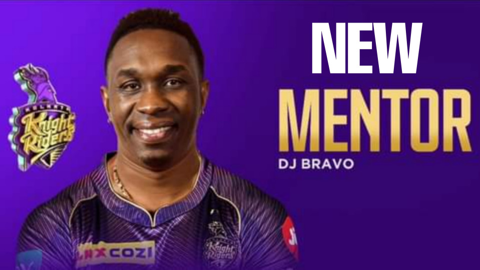 KKR found Gambhir's Replacement, Former West Indies Pacer DJ Bravo has Joined Defending Champions as a Mentor