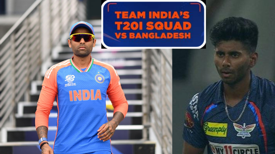 BCCI Announced India’s Squad for T20I Series against Bangladesh, Mayank Yadav Gets his Maiden Call-up