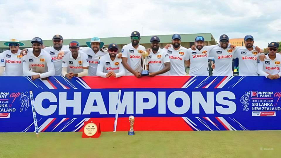 Sri Lanka Won the 2nd Test Match by an Innings and 154 Runs, First Series win against New Zealand in 15 years 