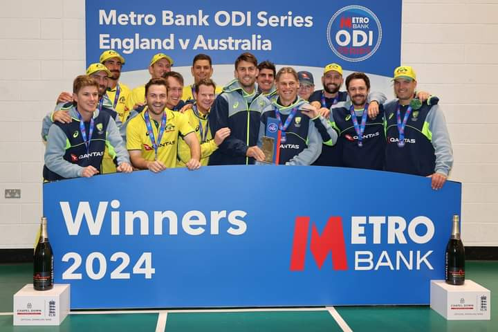 Australia Beat England in 5th ODI by 49 Runs (DLS Method) and Steal the Series by 3-2