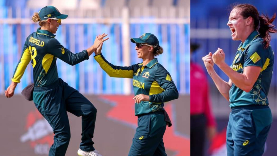 Australia Beat Sri Lanka by 6 Wickets in ICC Women&#39;s T20 World Cup 2024 at Sharjah Cricket Stadium 