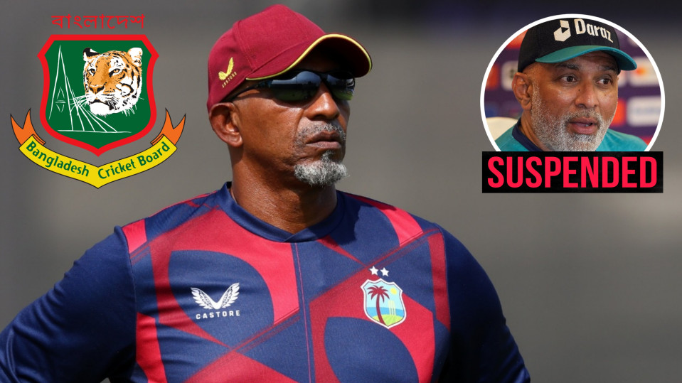 Bangladesh Suspends Coach Chandika Hathurusingha and Appointed West Indies Veteran Phil Simmons