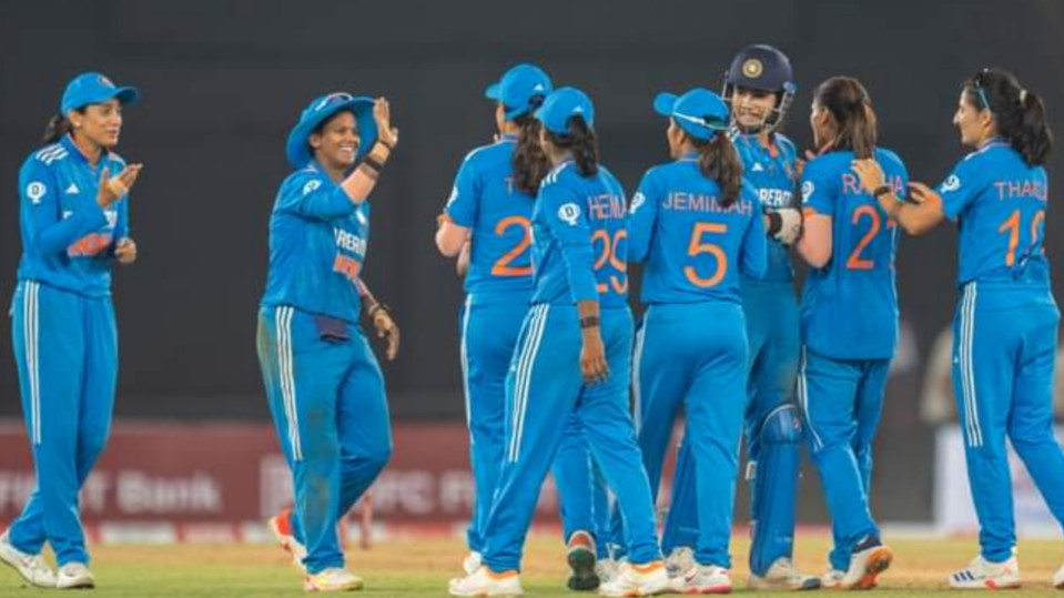 Indian Women&#39;s Team Beat New Zealand by 59 Runs in 1st WODI Match at Narendra Modi Stadium