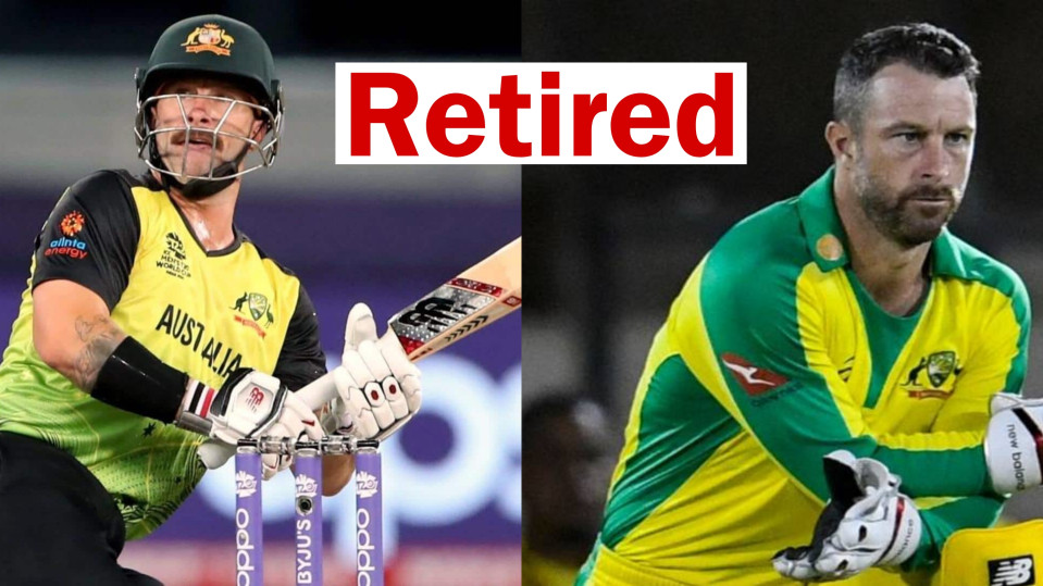 Australian Wicketkeeper-Batter&nbsp;Mathew Wade has Announced his Retirement from International Cricket