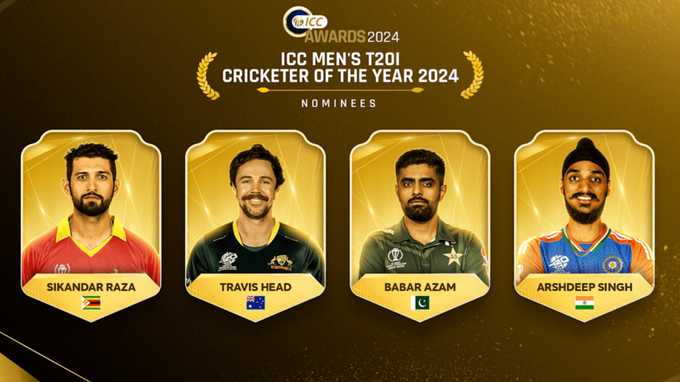 Nominees for ICC Men&#39;s T20I Cricketer of the Year Announced