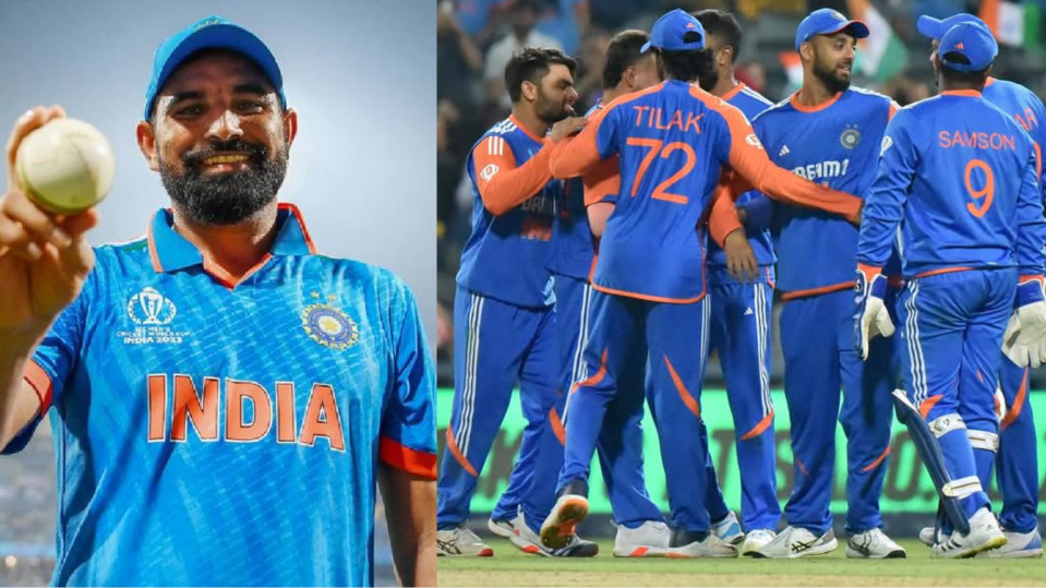 Md Shami Returns after 14 Month as India&rsquo;s squad for T20I Series Against England Announced