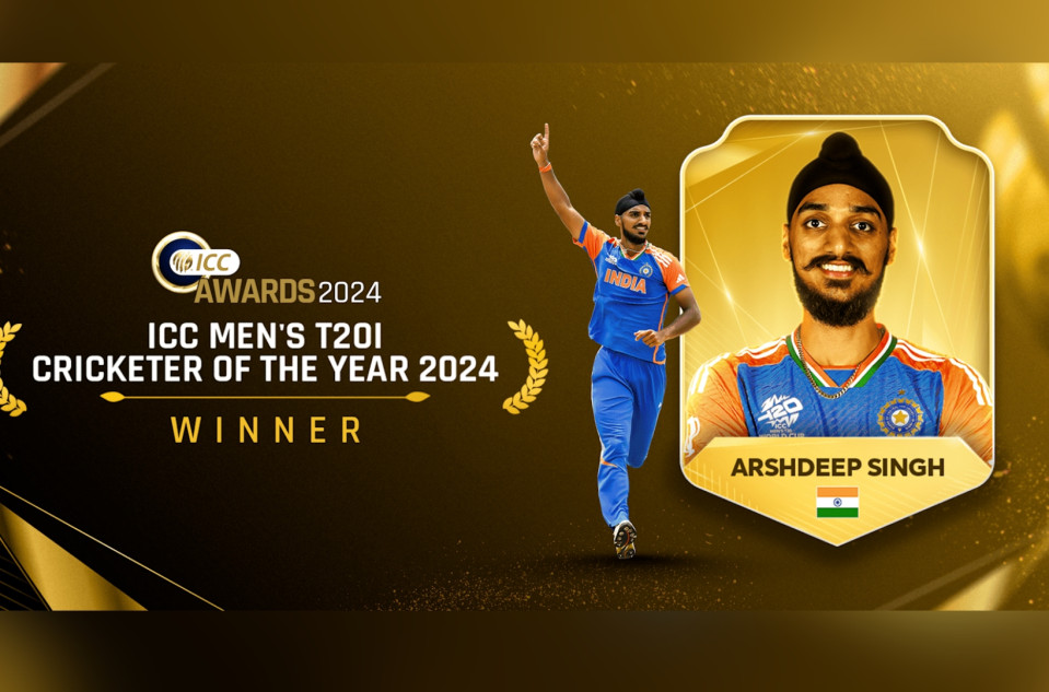India&rsquo;s Leading Wicket-taker of 2024 has been Named the ICC Men&rsquo;s T20I Cricketer of the Year