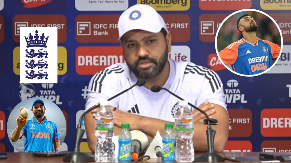 Indian Captain Rohit Sharma Addressed the Media ahead of ODI Series against England