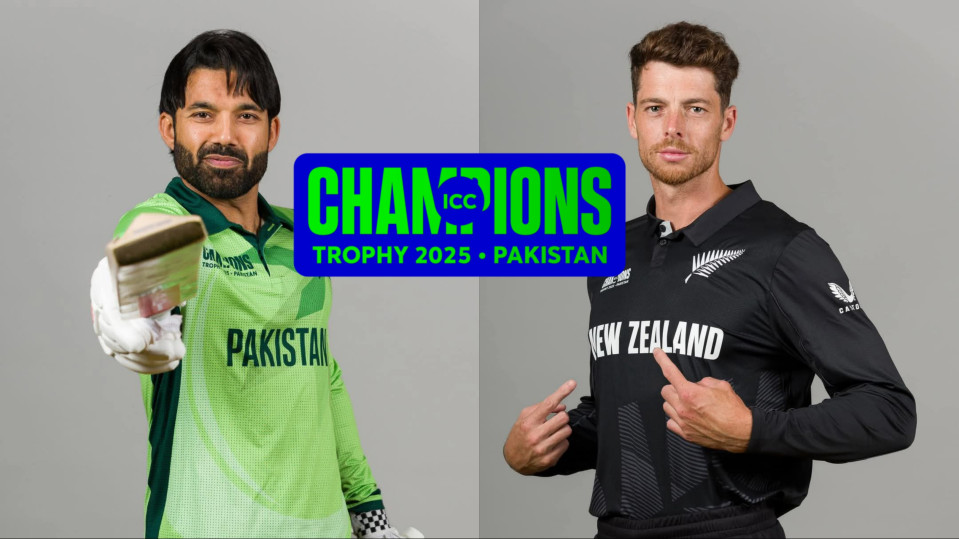 ICC Champions Trophy 2025: Pakistan vs New Zealand Match Preview